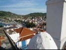View from Rooftop on City of Skopelos, Greece
